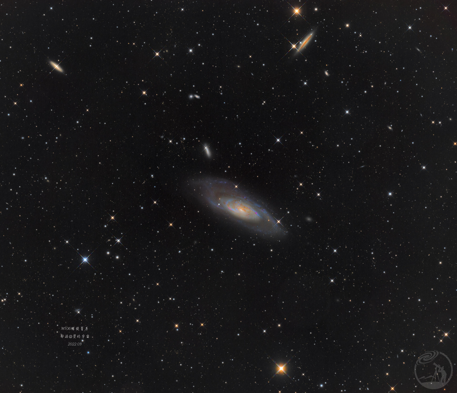 M106螺旋星系