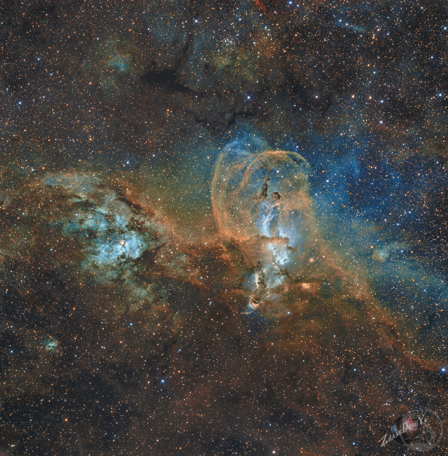 NGC3576自由女神
