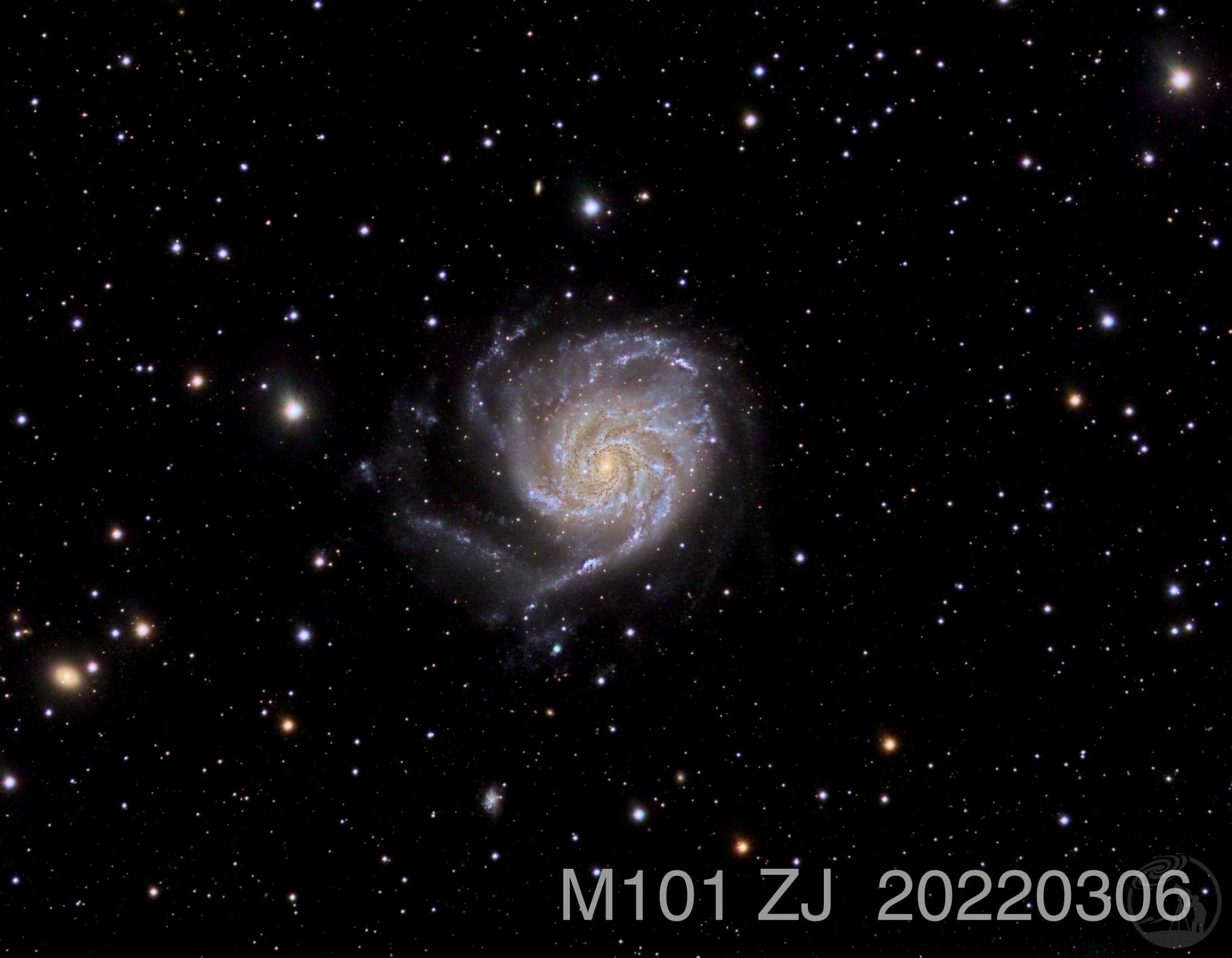 M101风车星系