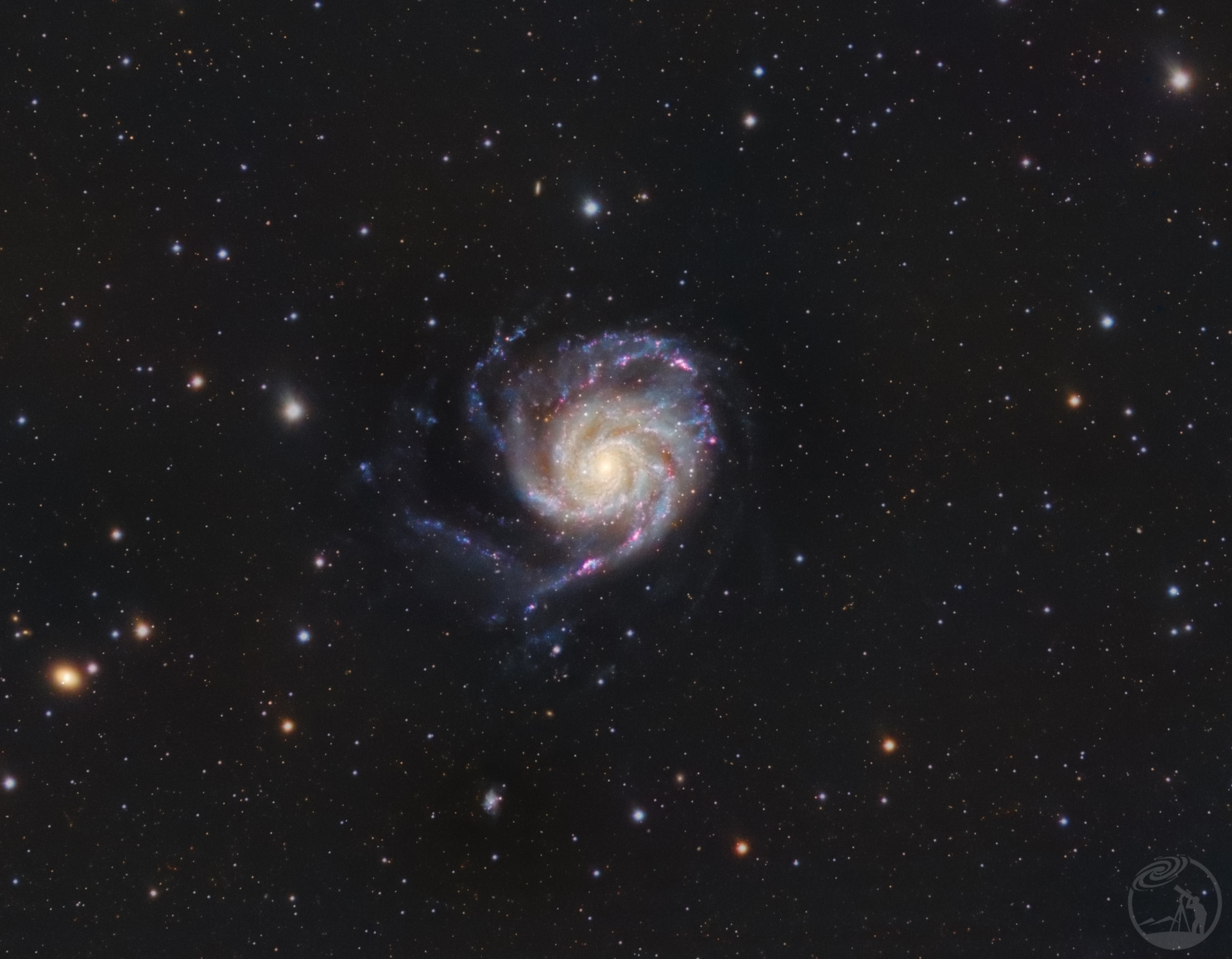 M101风车星系