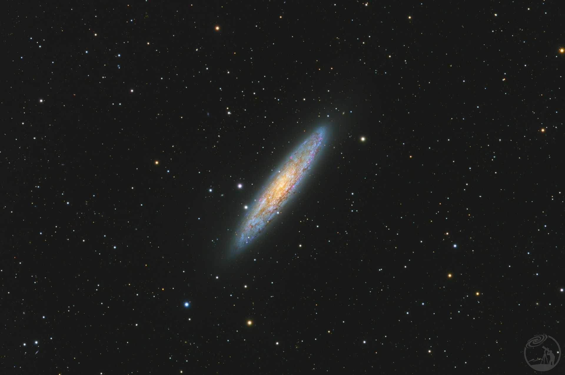 NGC253银元星系