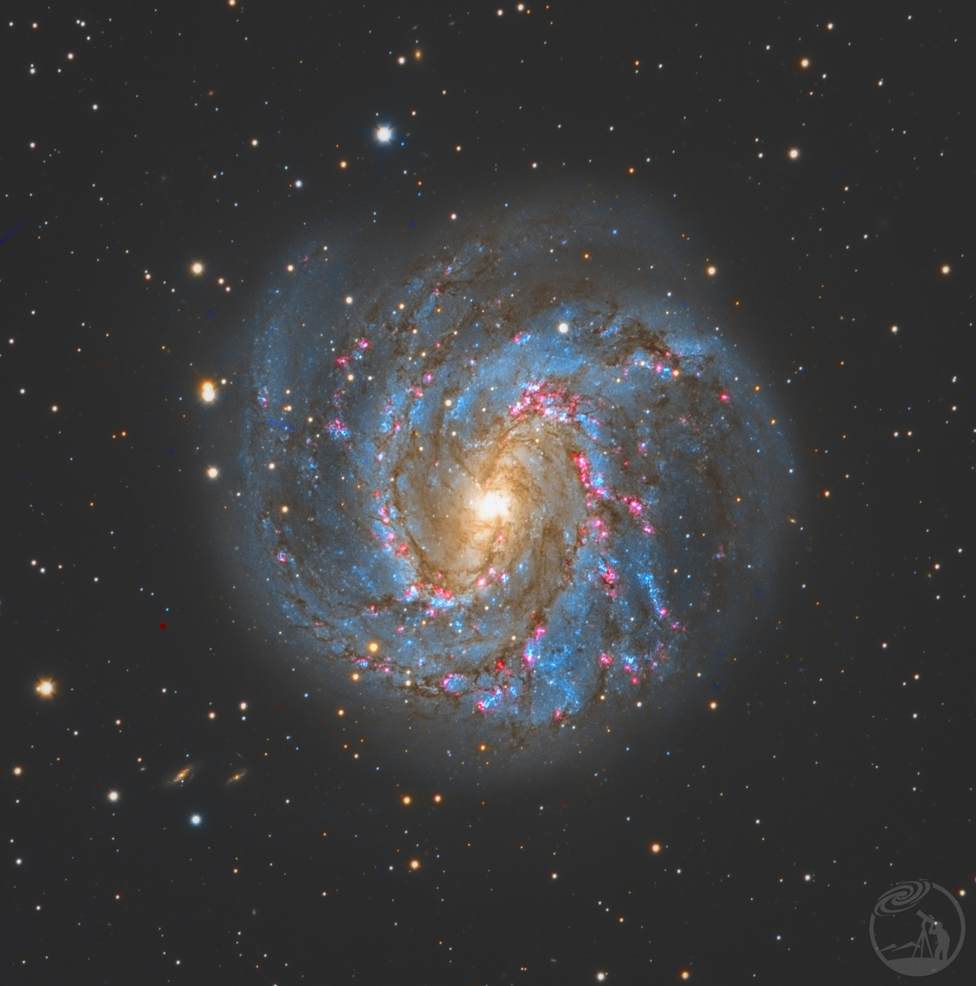 m83南风车星系