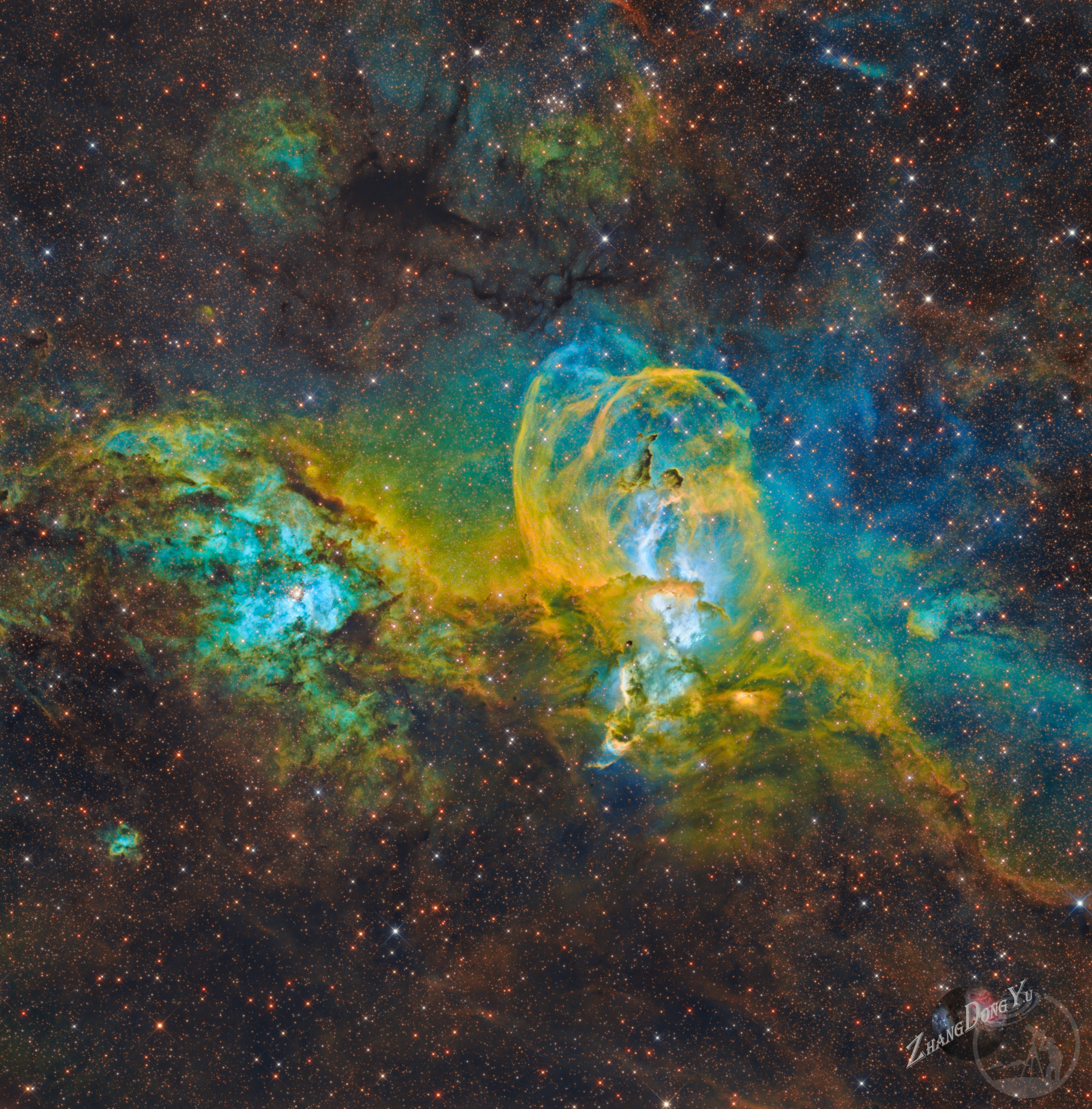 NGC3576自由女神
