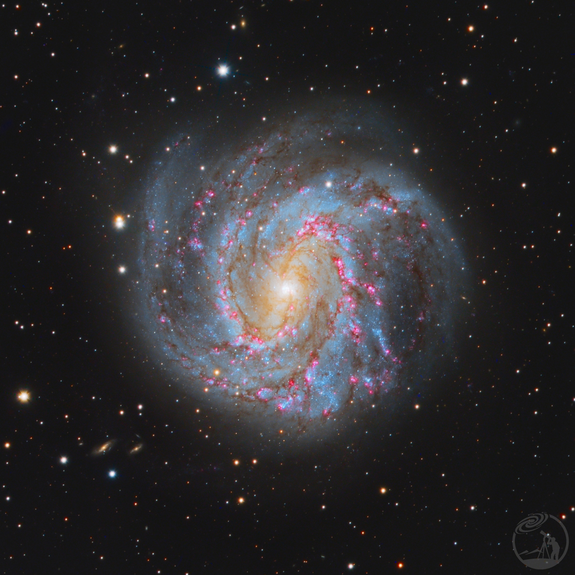 M83楠风车星系