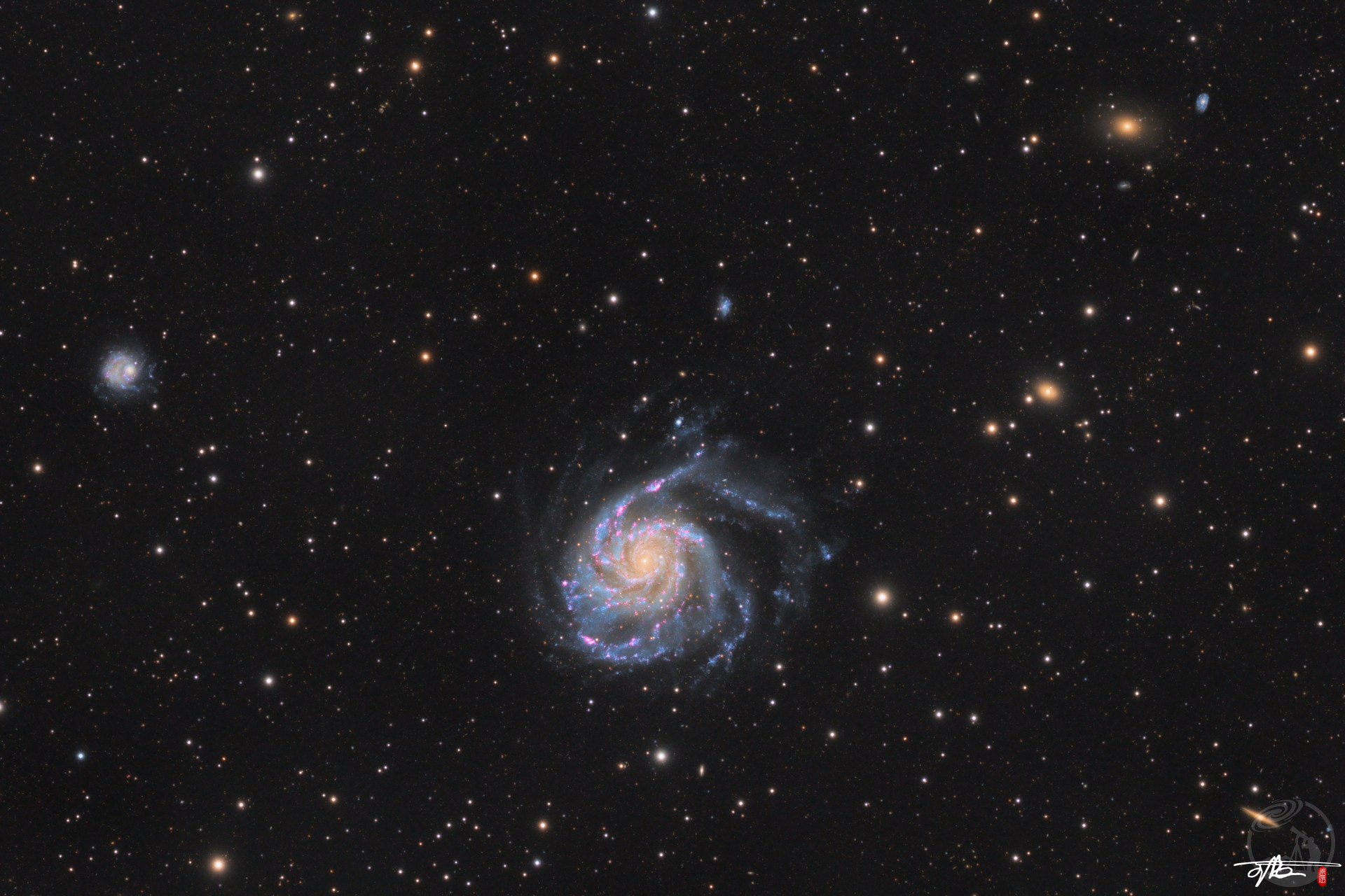 M101和一群小弟