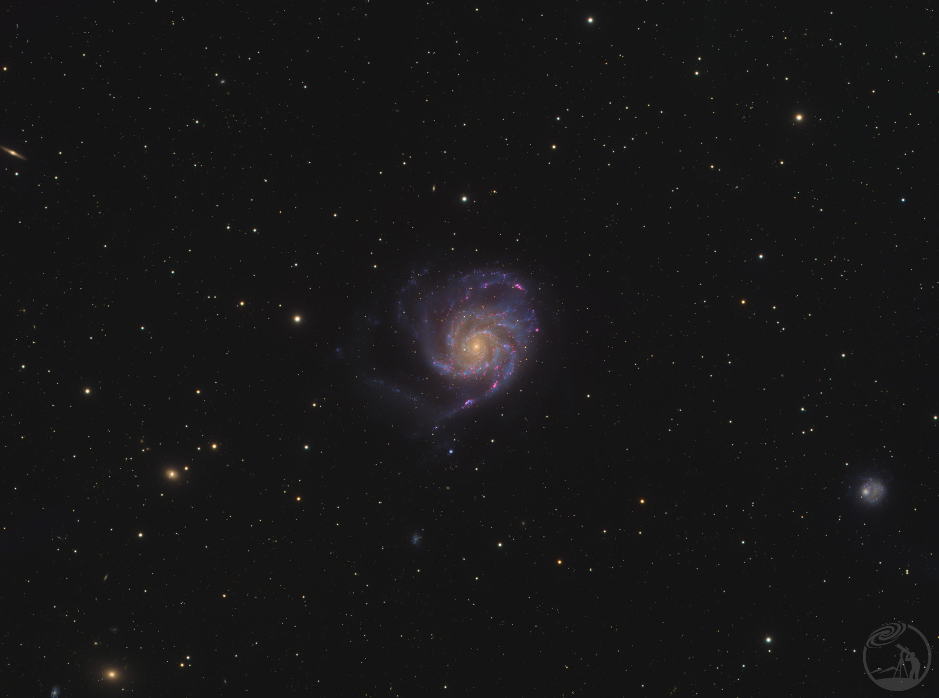 M101风车星系