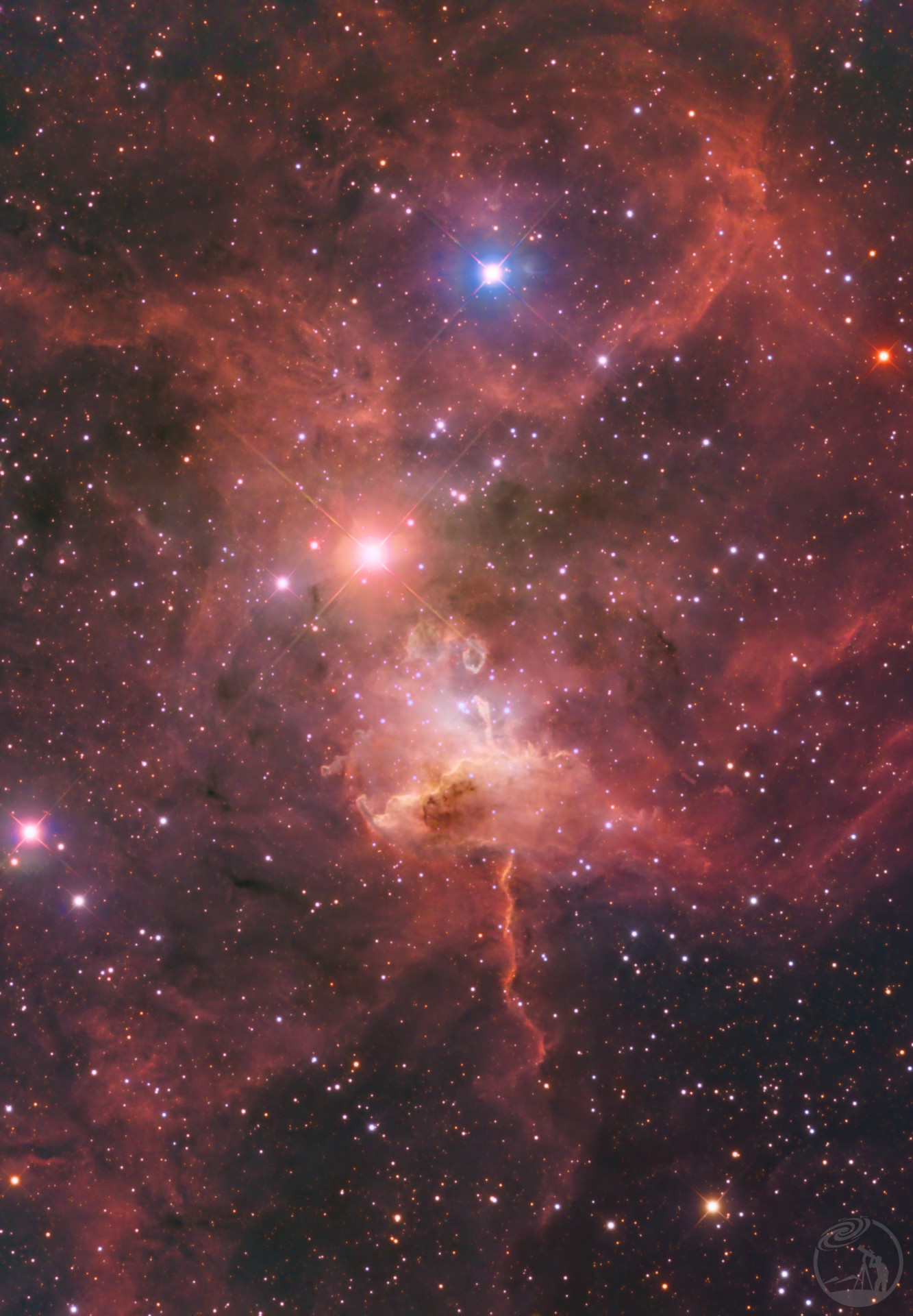 IC 417 蜘蛛星云