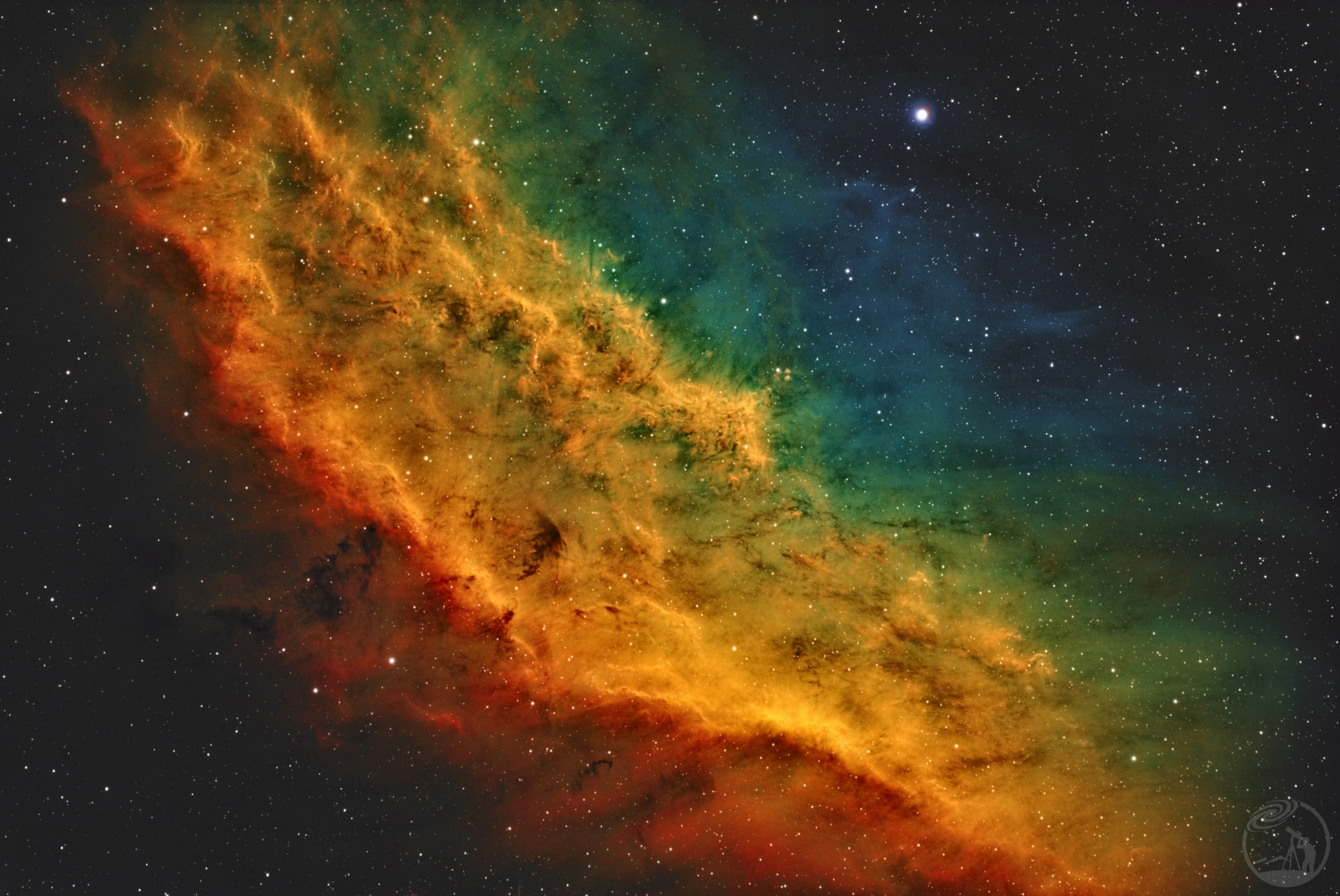 ngc1499彩虹