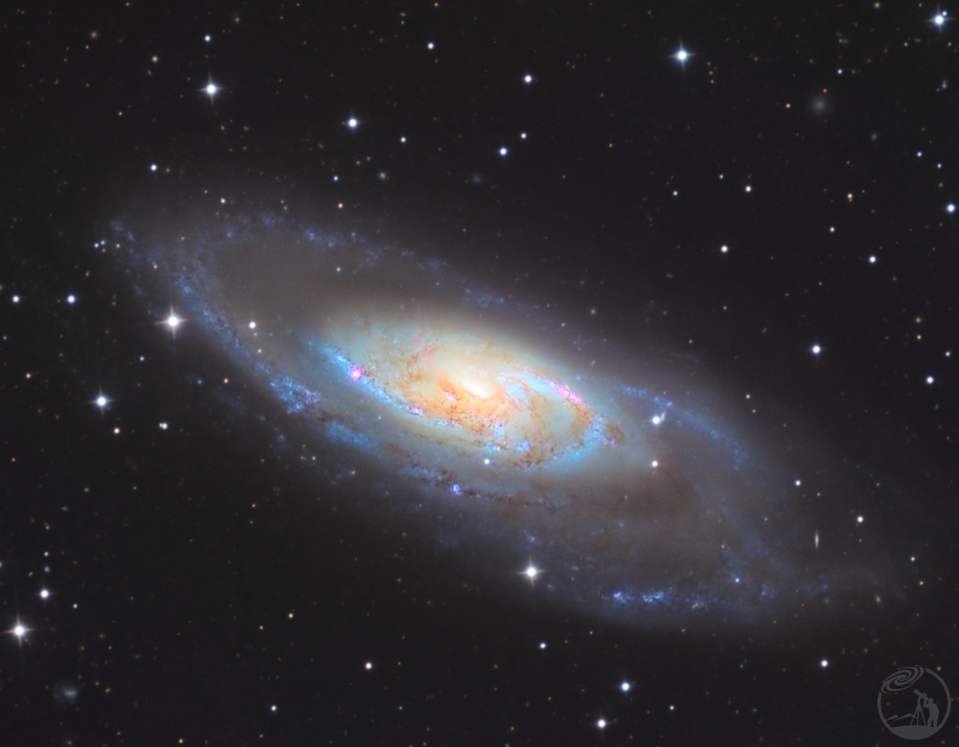 猎犬座星系m106