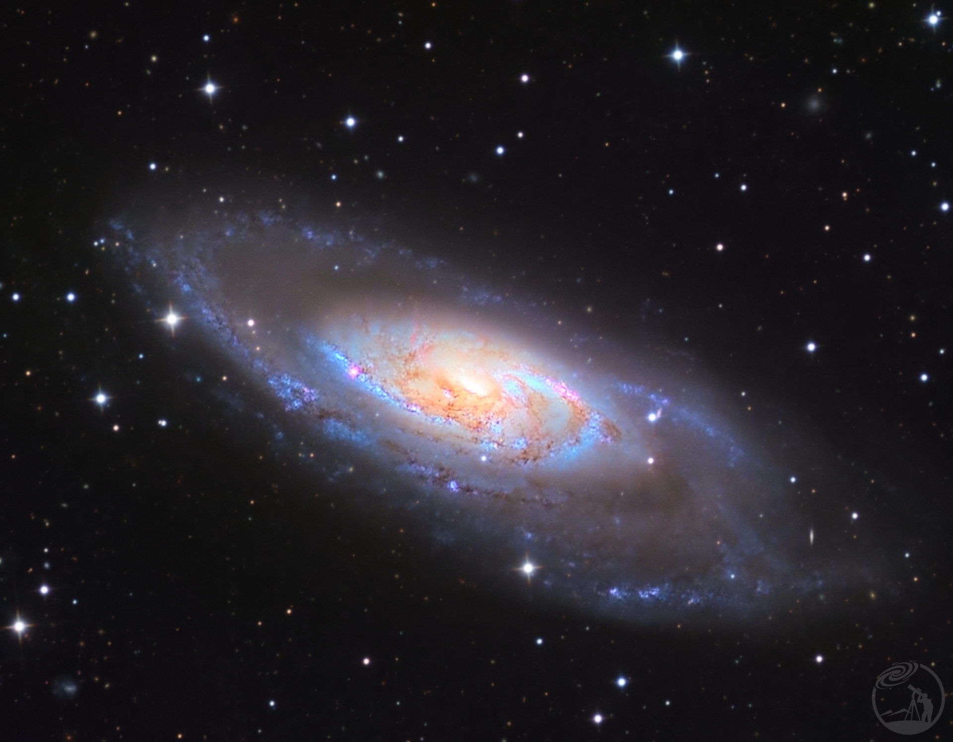 猎犬座星系M106 V2