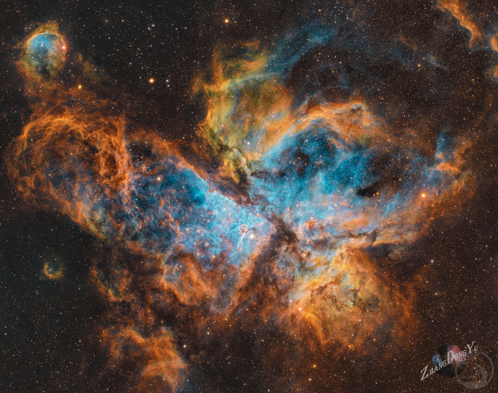 NGC3372船底座大星云
