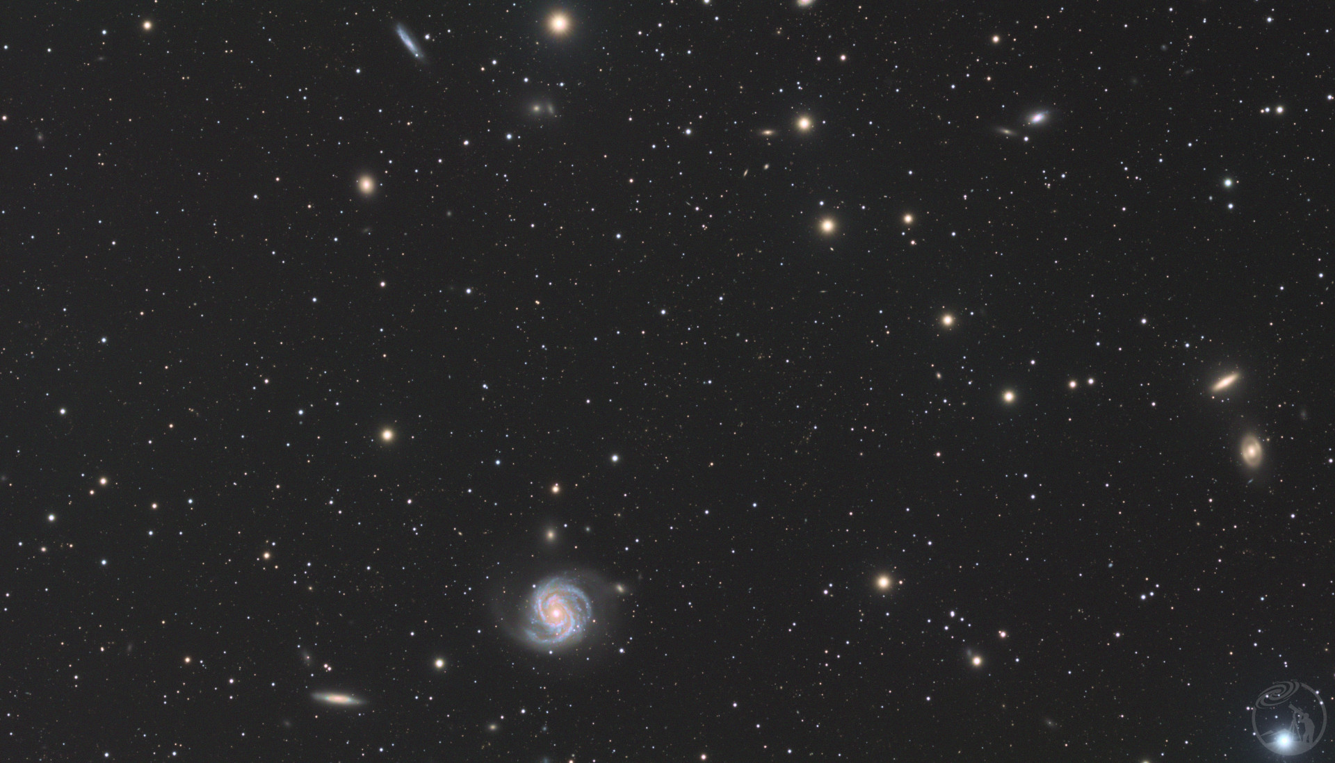 M100吹风机星系