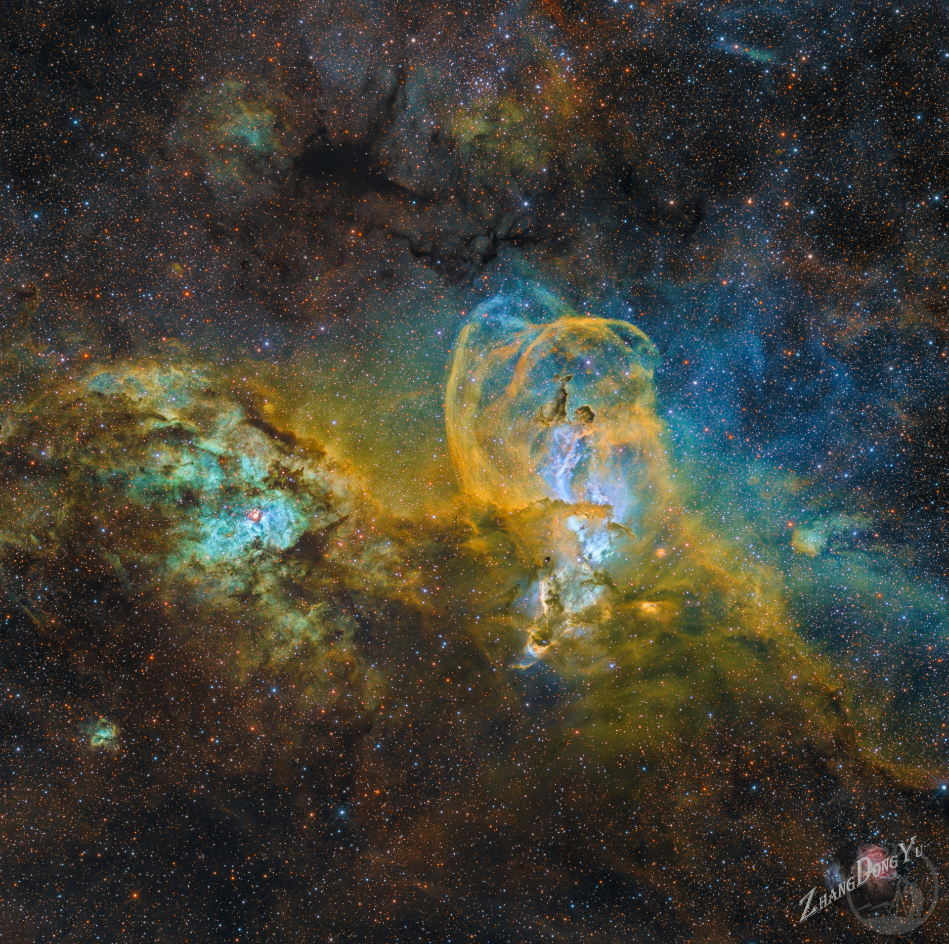 NGC3576自由女神