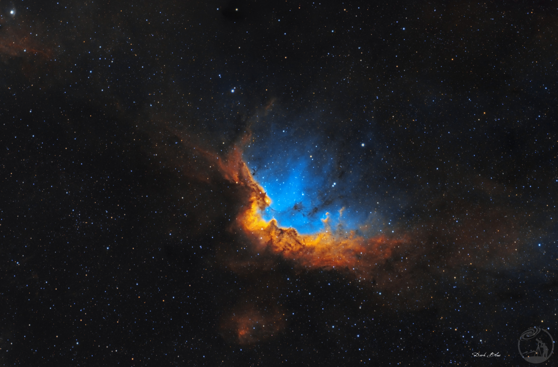 老片子NGC7380 巫师