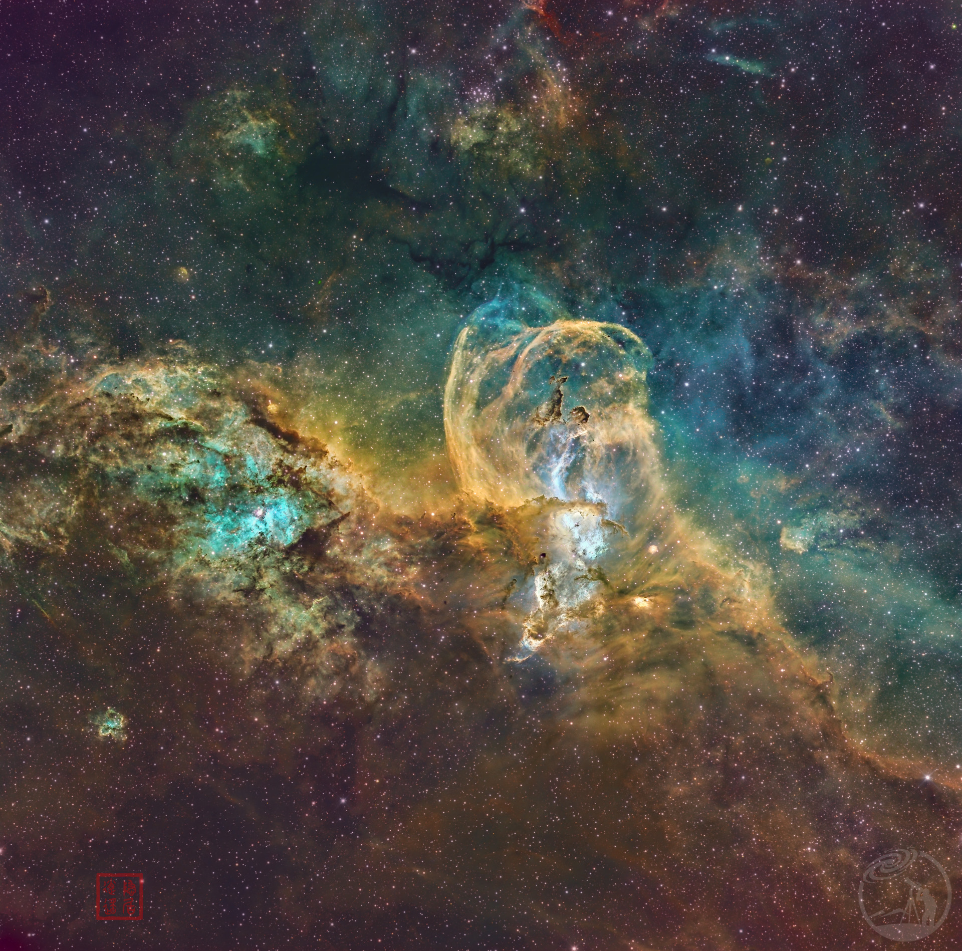 自由女神星云