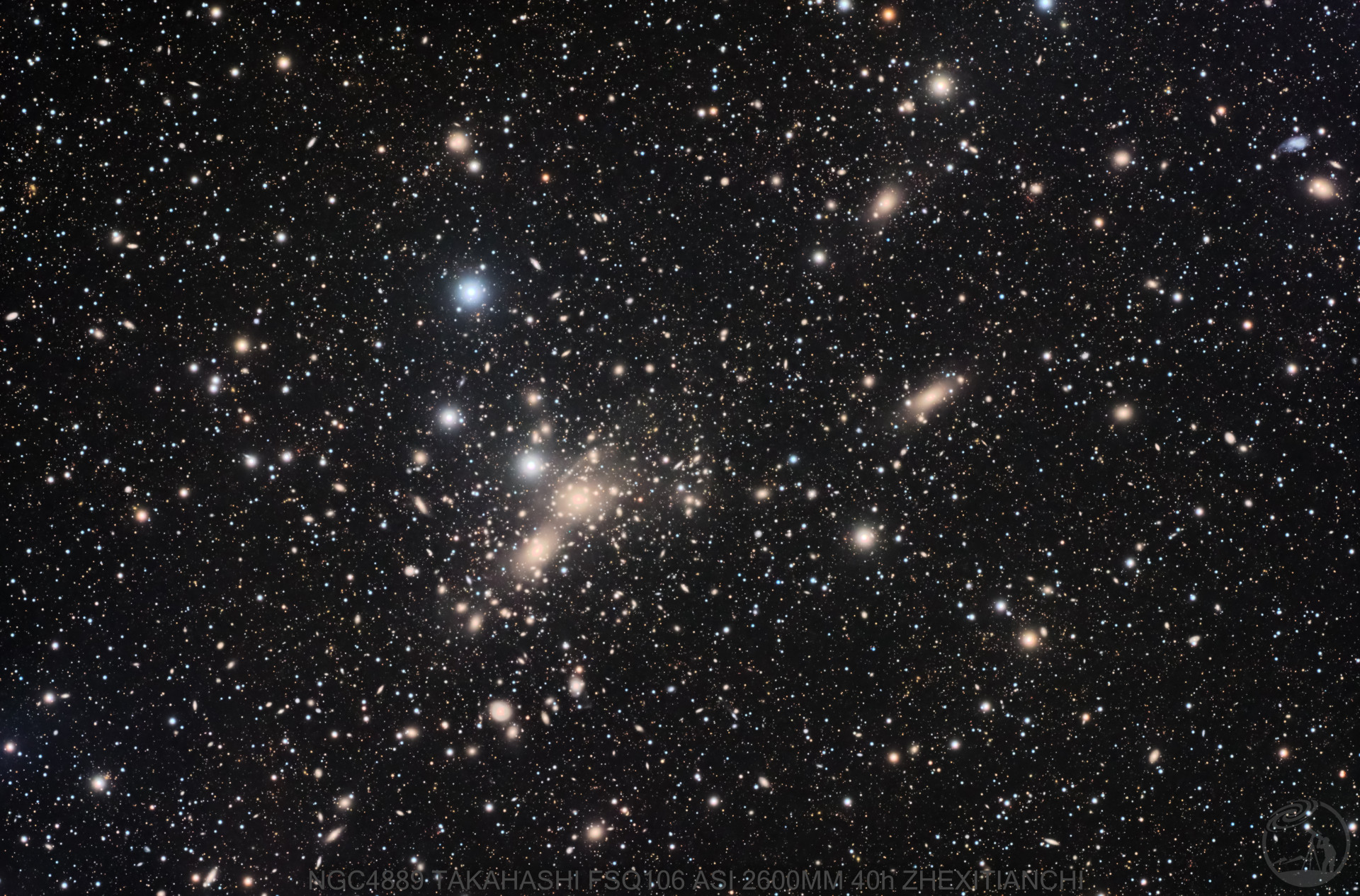 NGC4889 后发座星系群