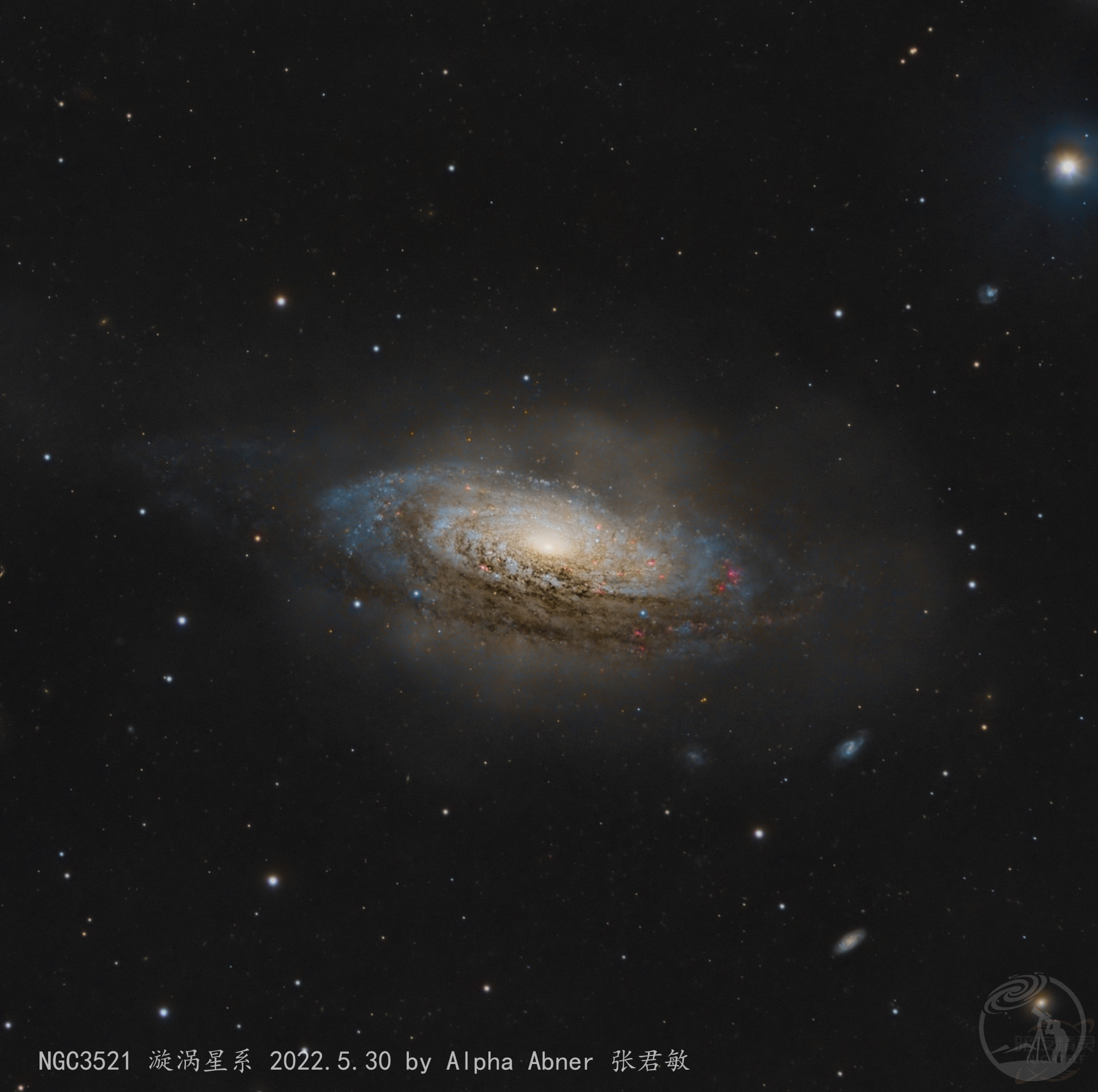 NGC3521 漩涡星系