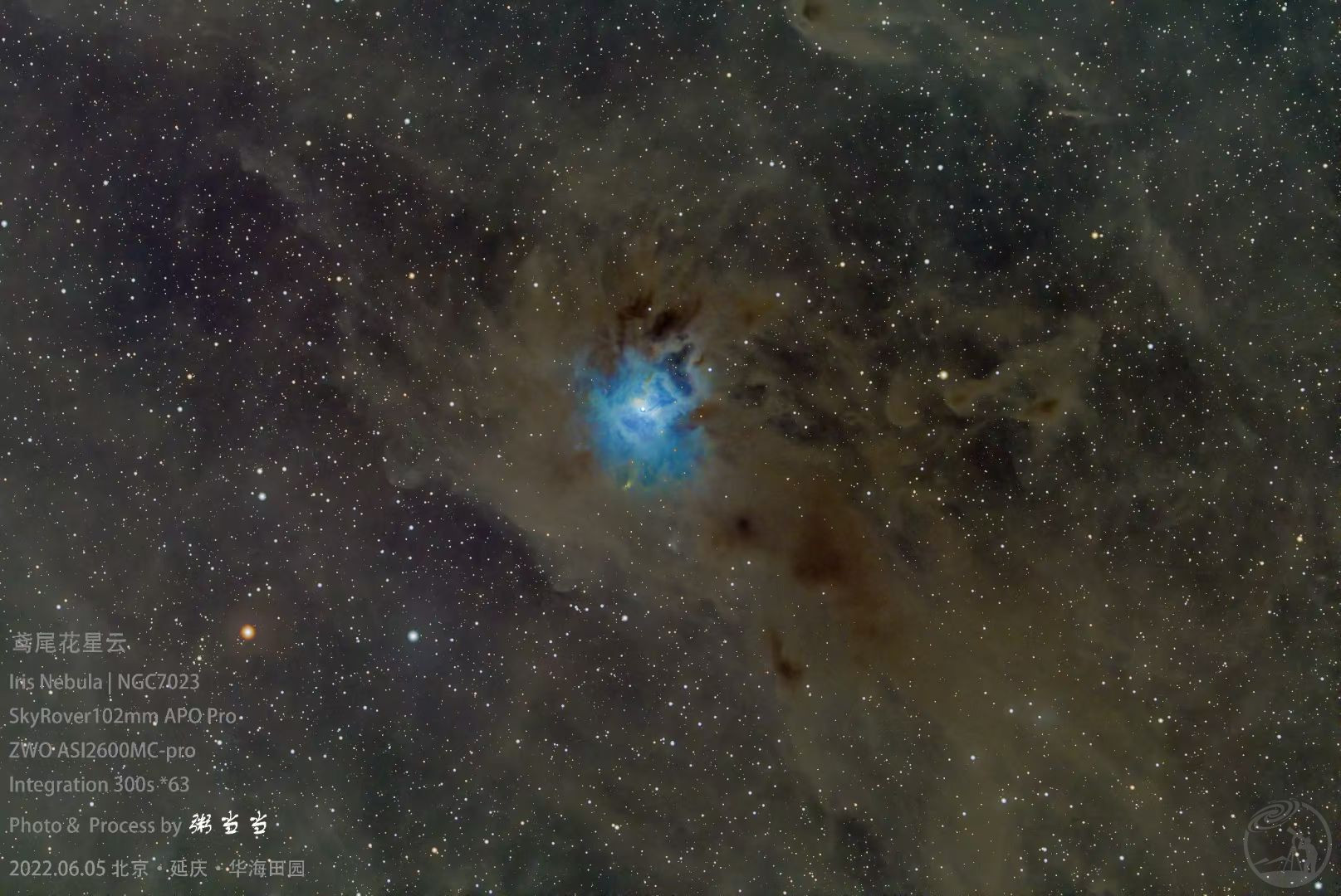 鸢尾花NGC7023