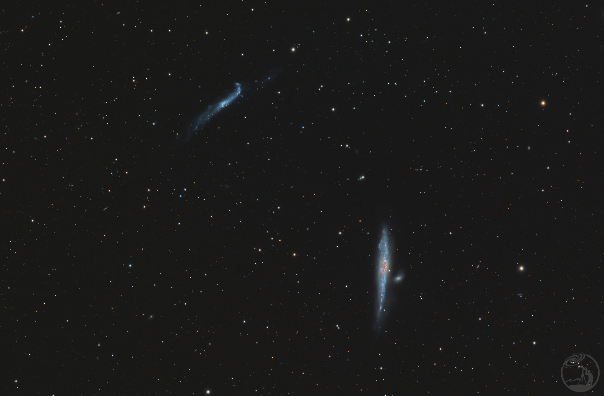 NGC4631 NGC4656