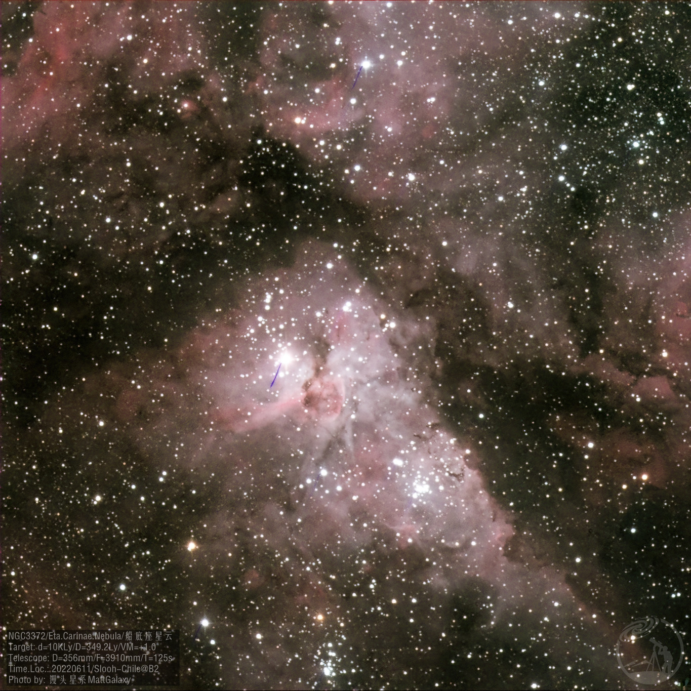 NGC3372.船底座星云（单张）