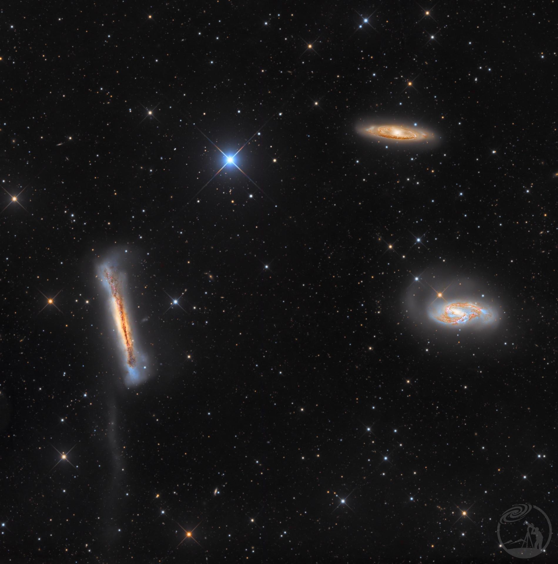 狮子三重星系