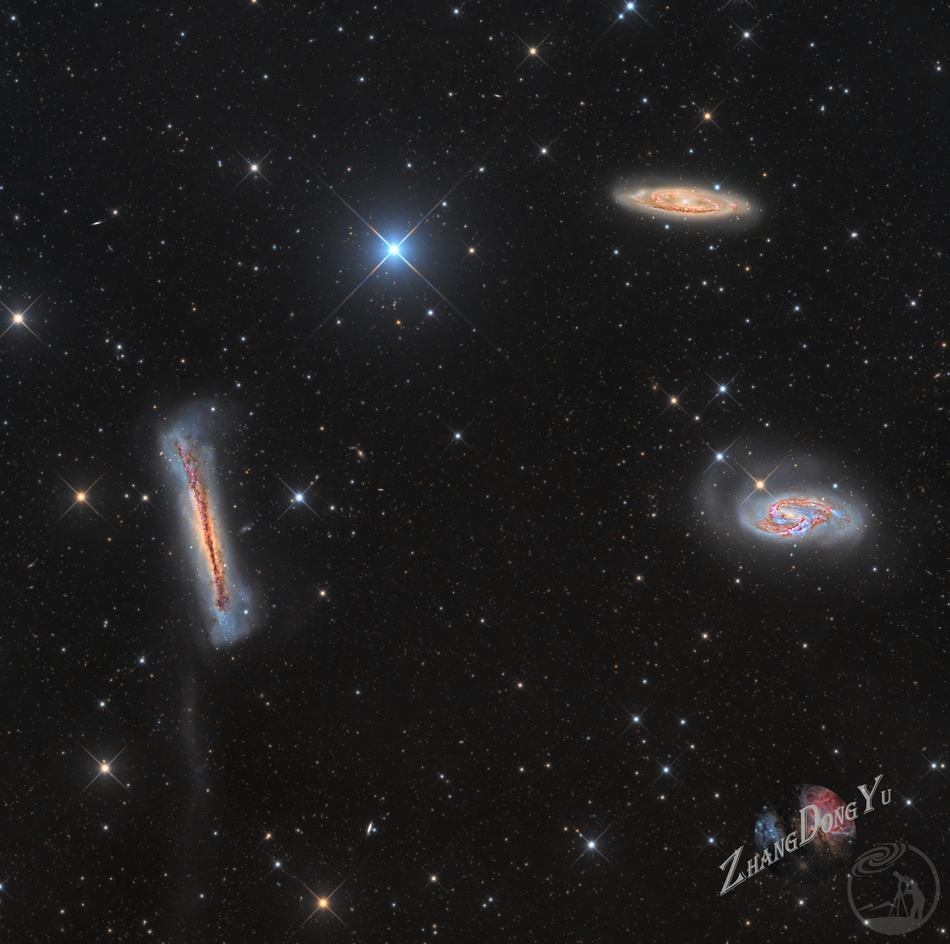 狮子座三重星系