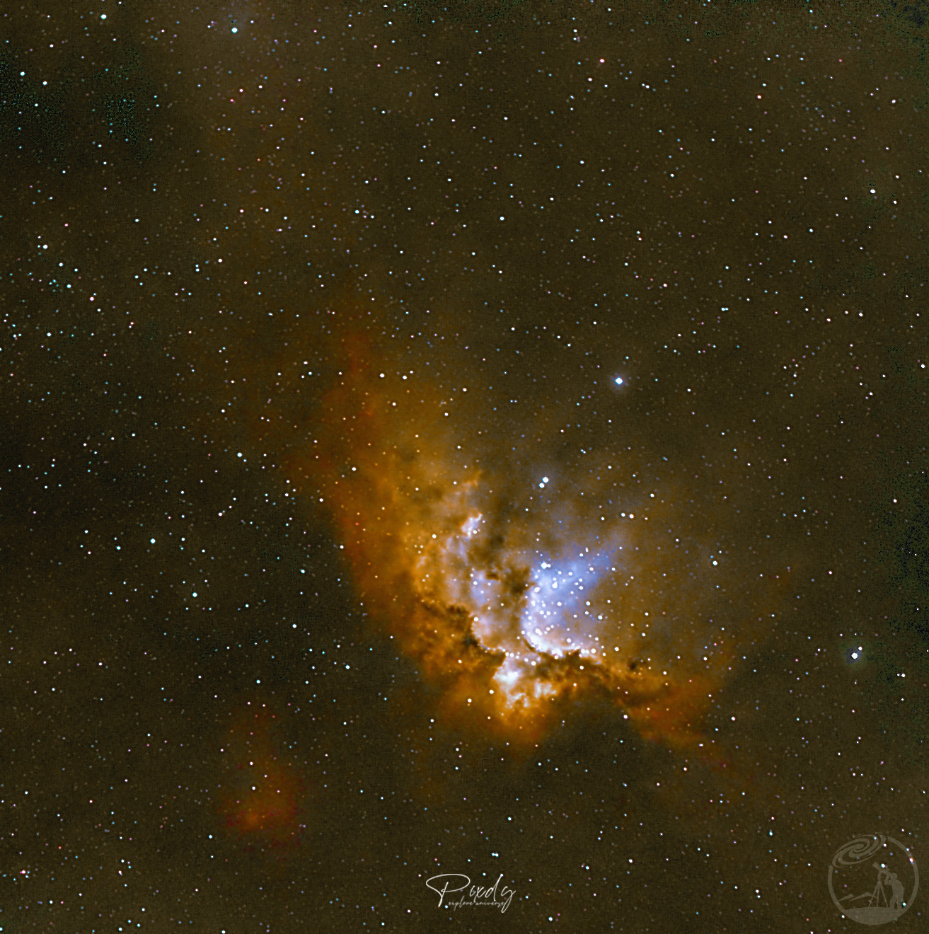 NGC 7380 巫师星云