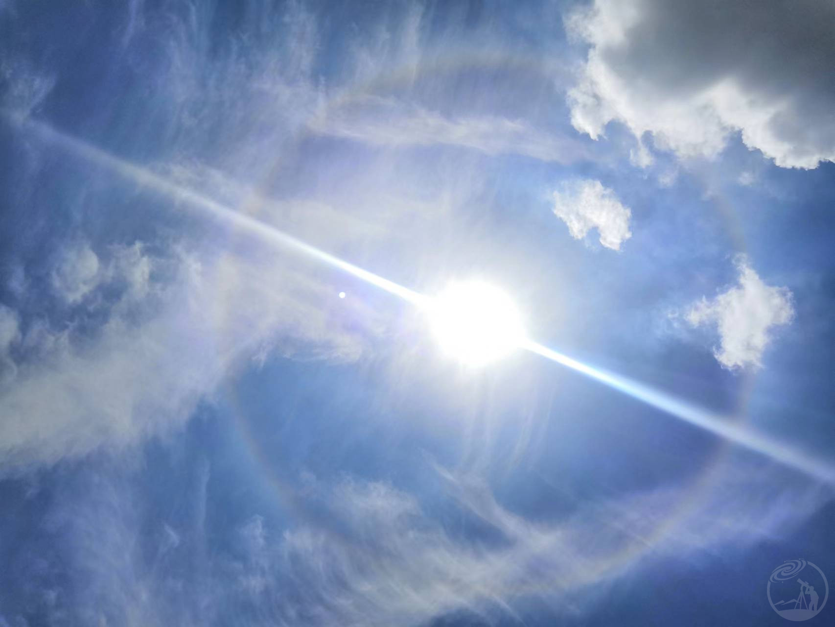 7月2日的合肥幻日环