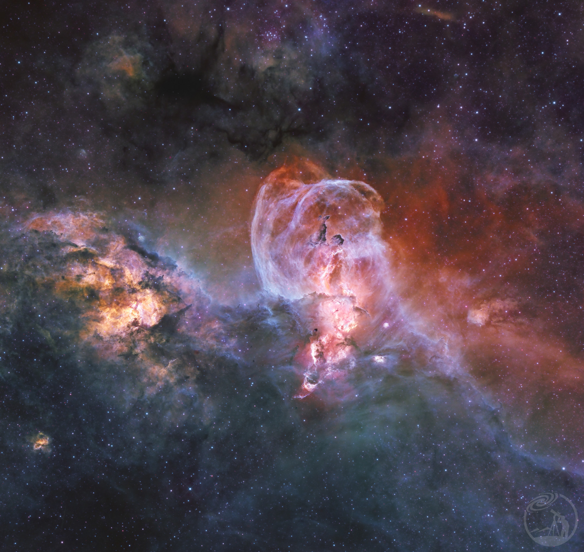 NGC3576自由女神