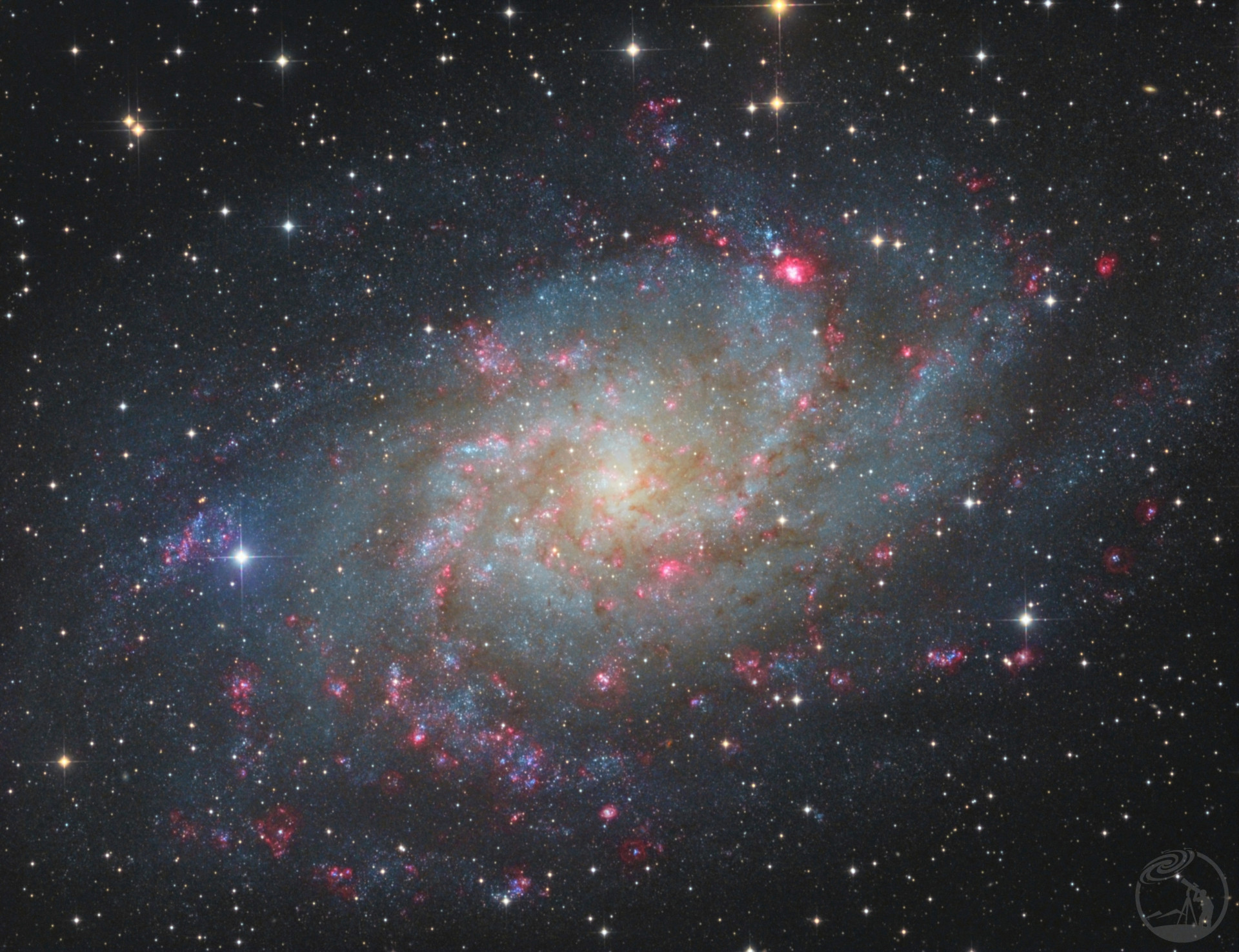 M33 HaLRGB