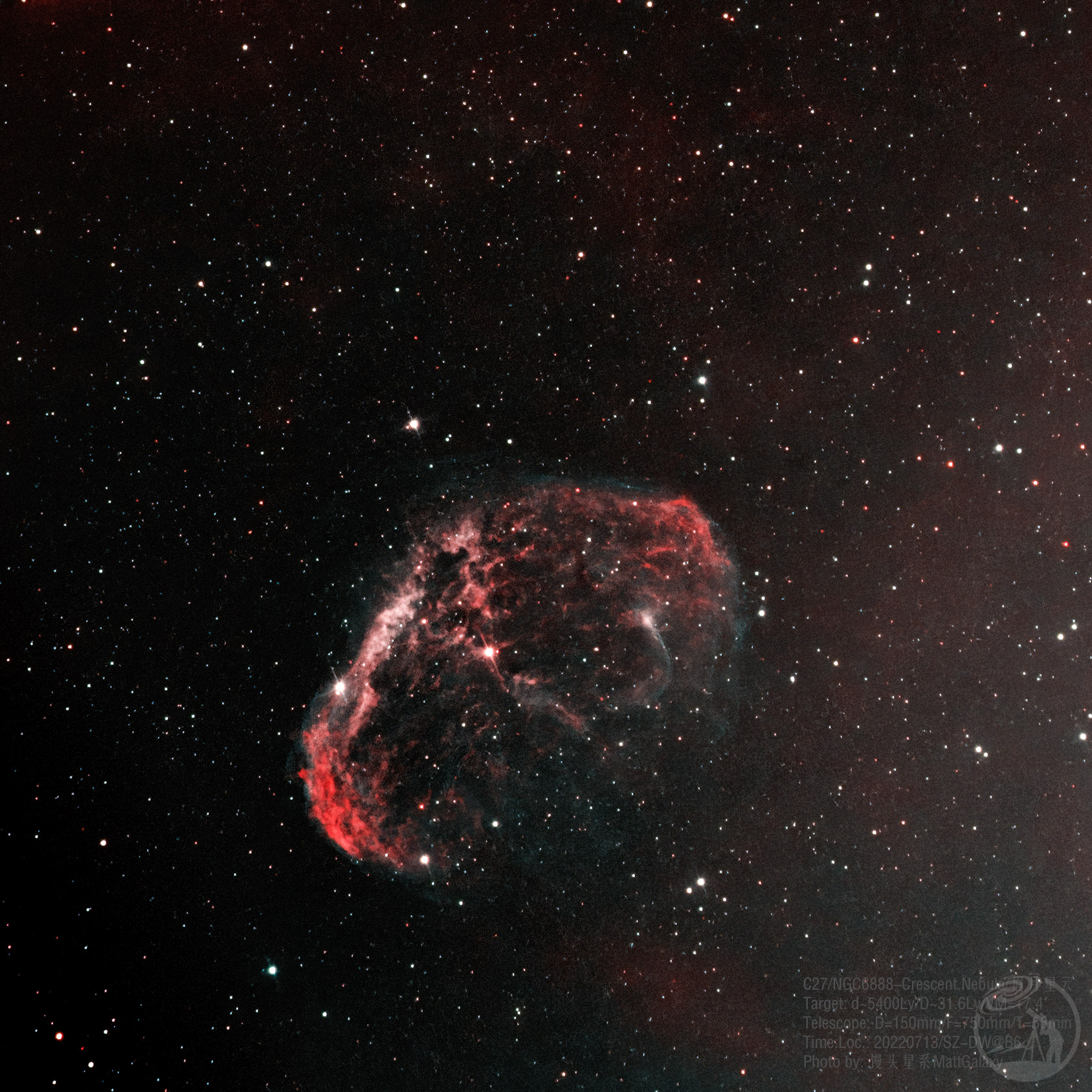 C27/NGC6888-眉月星云