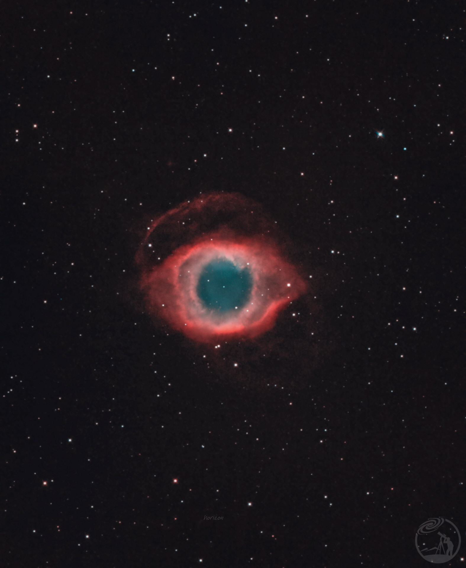 阳台NGC7293(102apo0.8减焦）