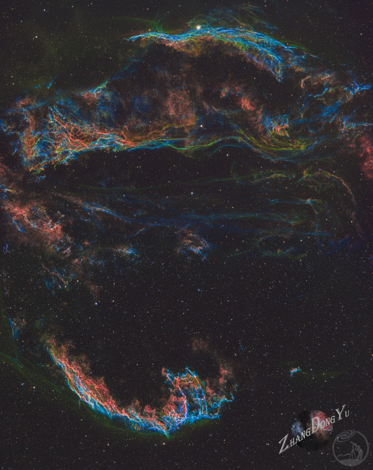 面纱马赛克NGC6960/NGC6995