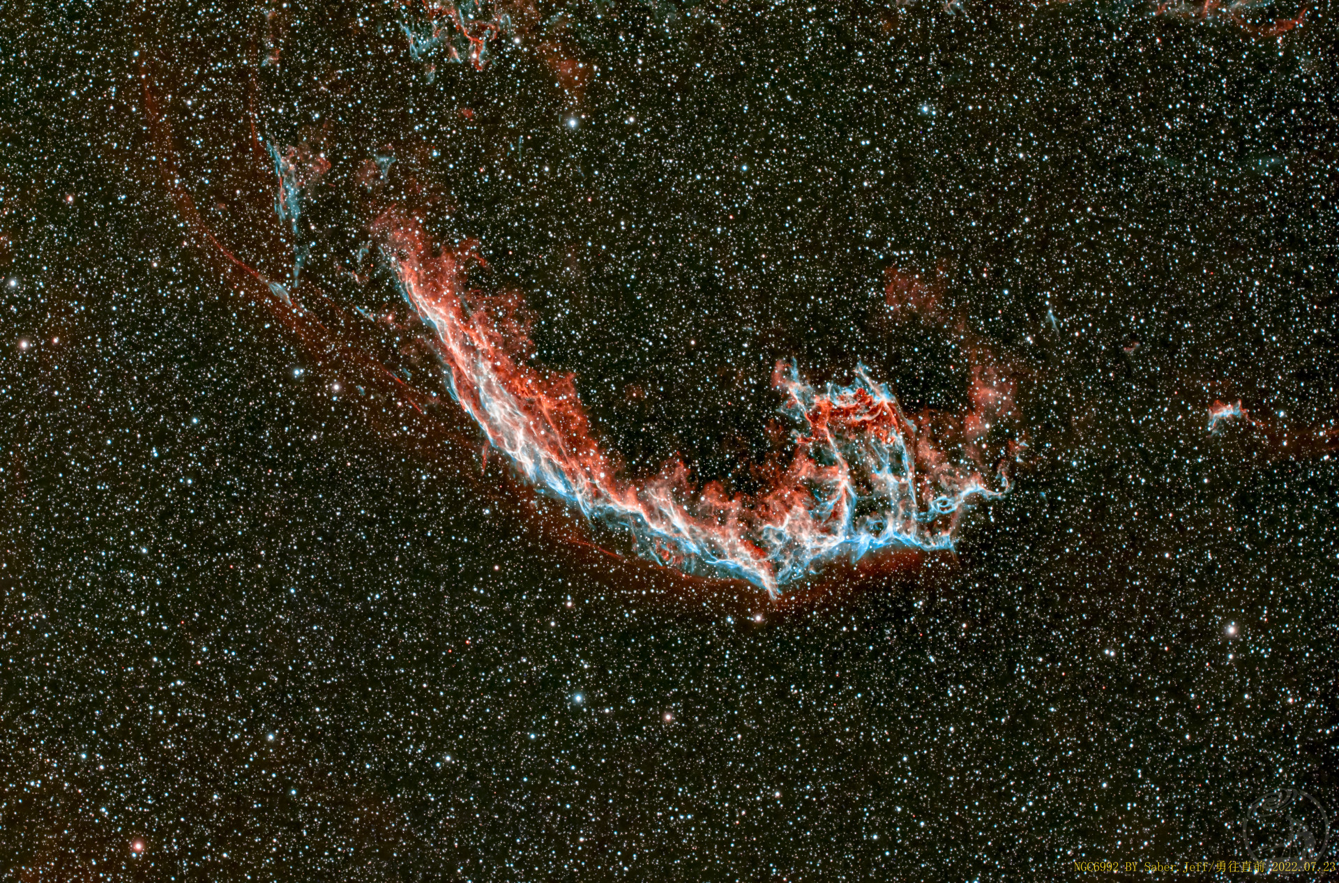 NGC6992 东面纱星云