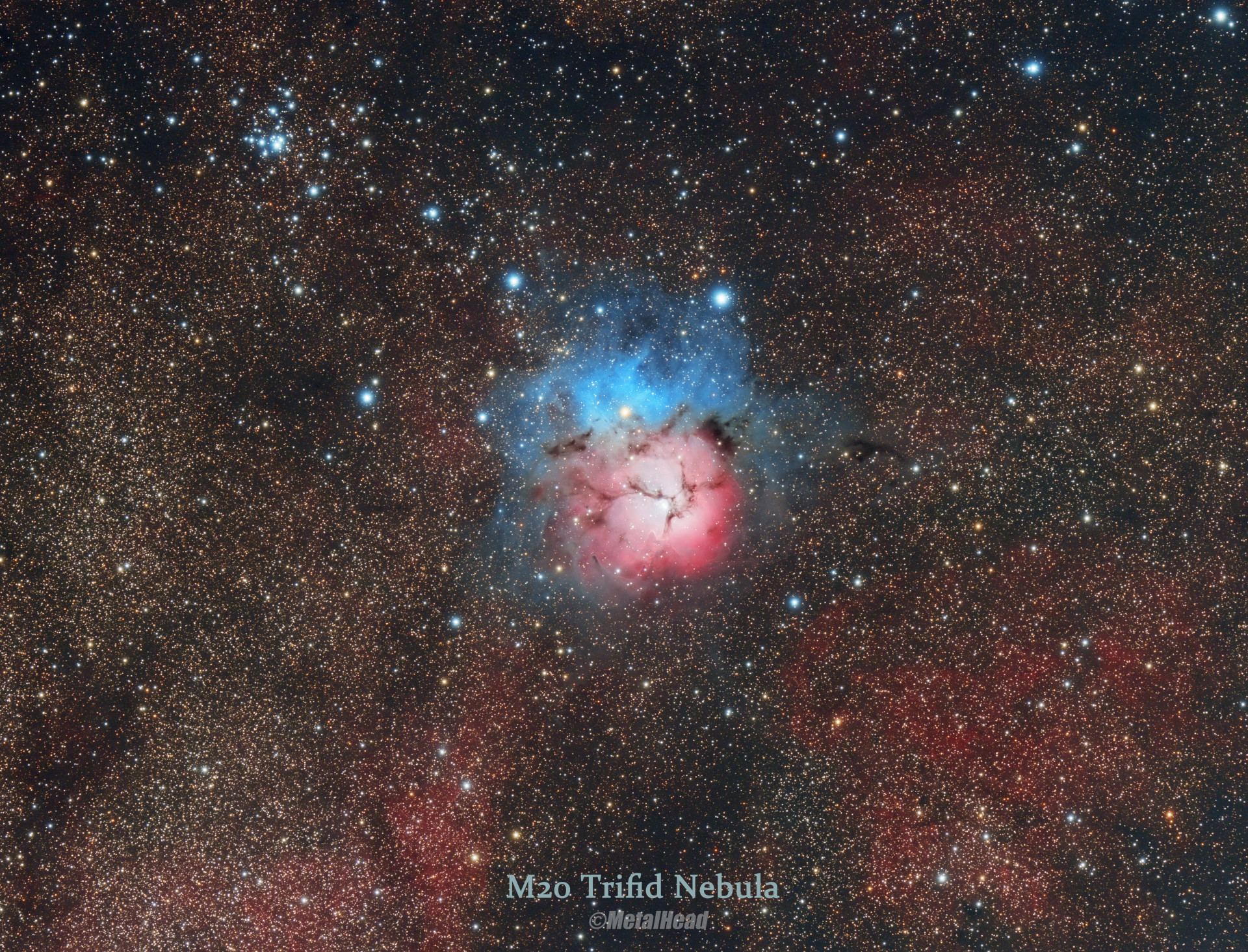 M20三裂星云