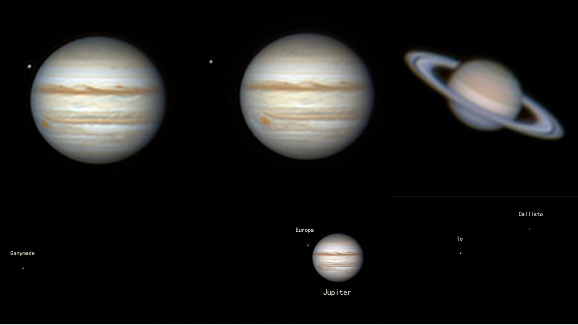 土星、木星