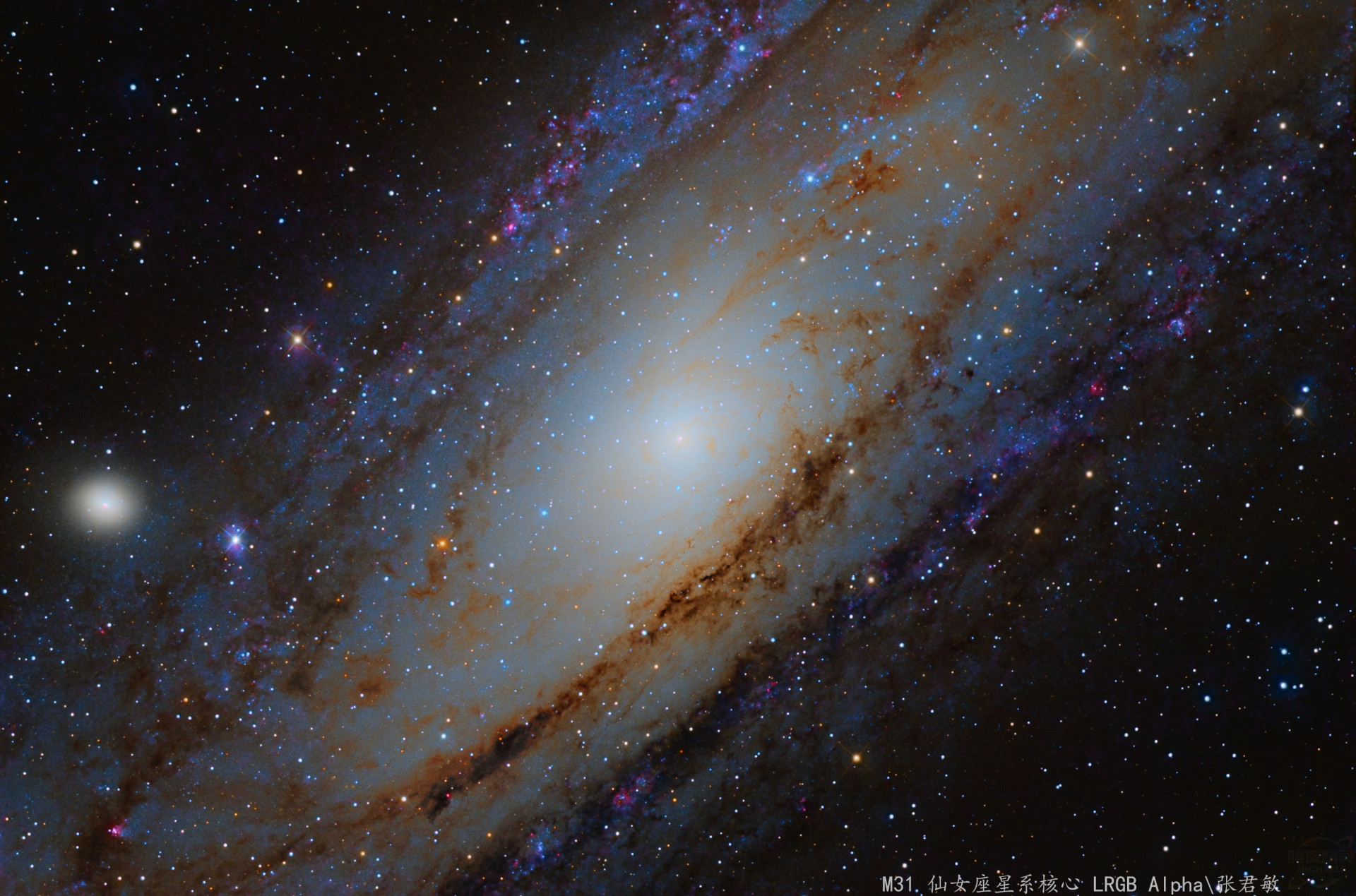 M31仙女座星系核心