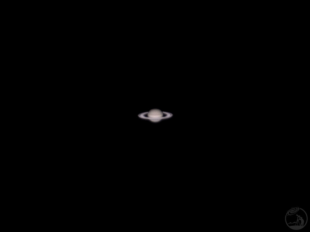 1500mm焦距下的土星