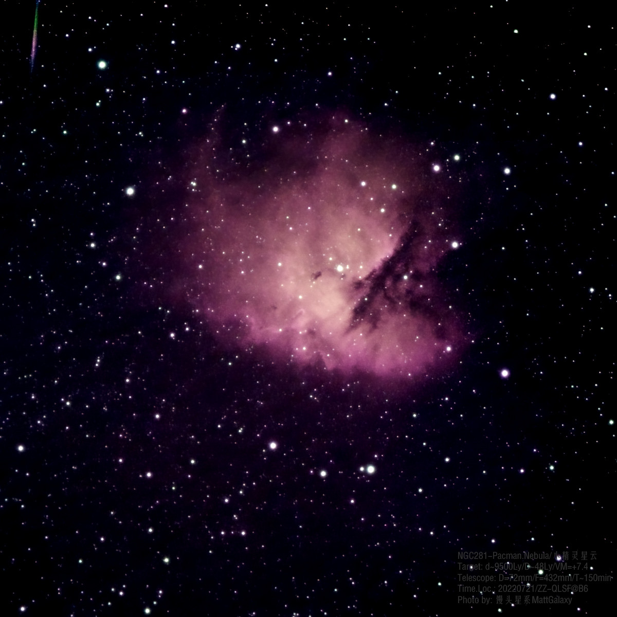 【15秒深空】NGC281-小精灵星云