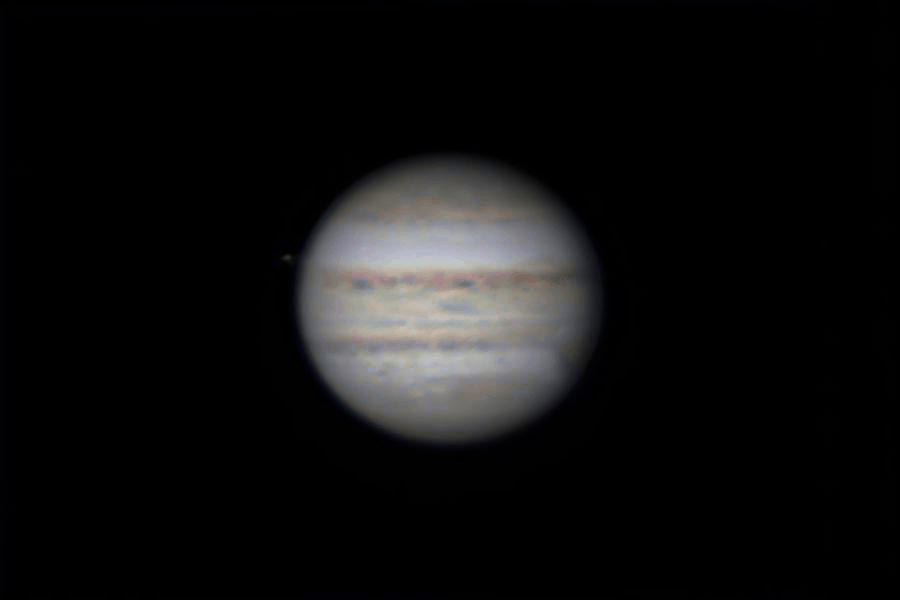 7月29日木星与木卫一延时摄影