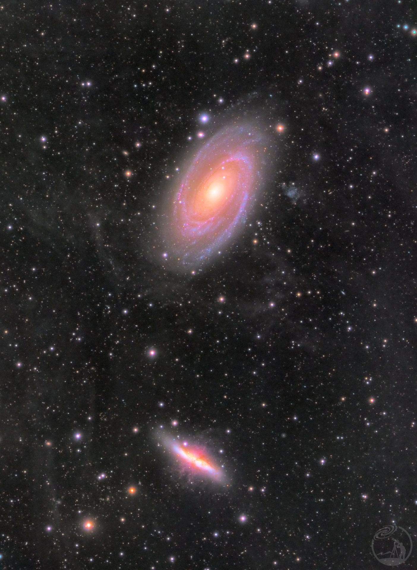 M81、M82以及共耀星云