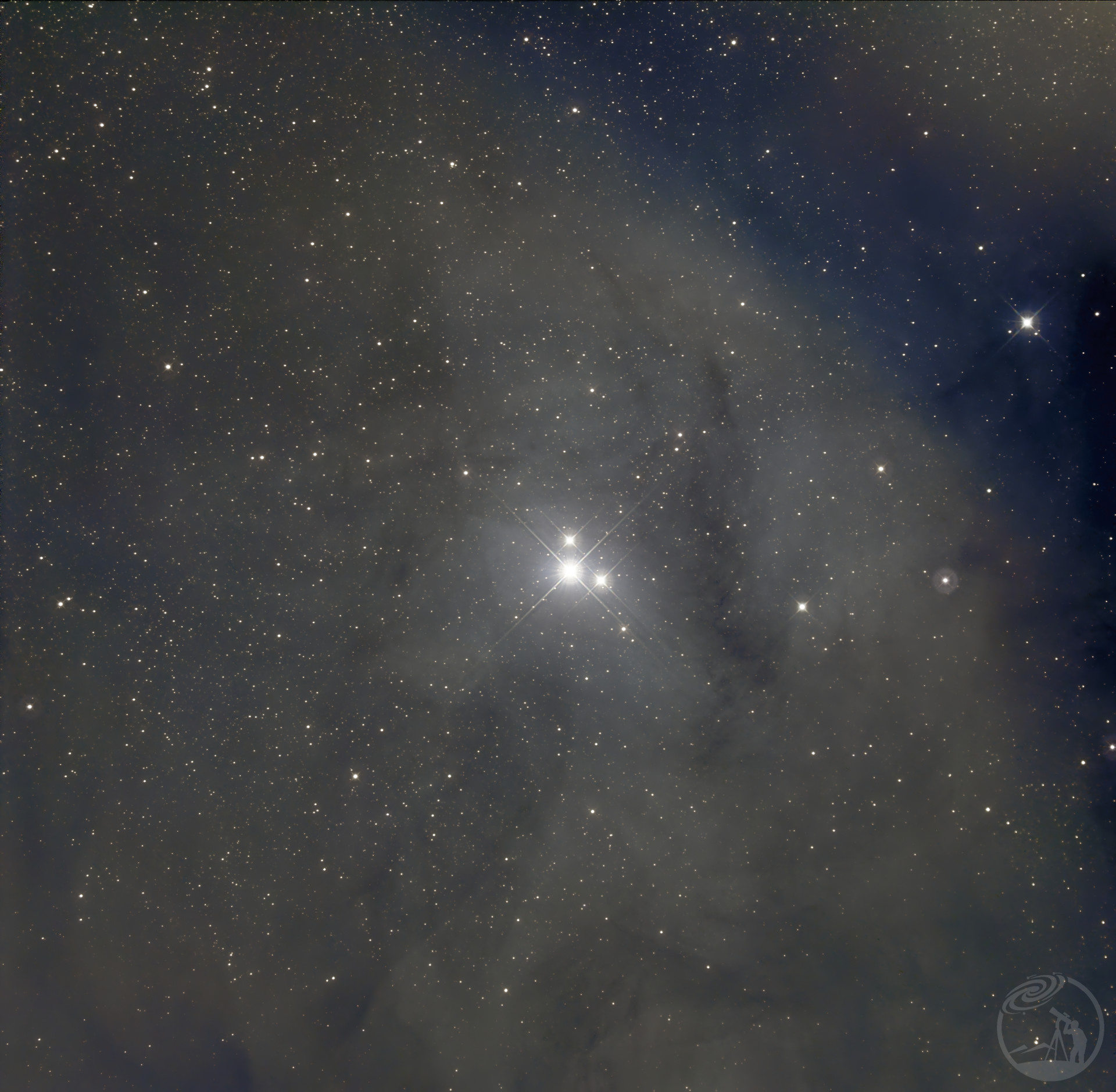 IC 4604 Rho Ophiuchi Nebula