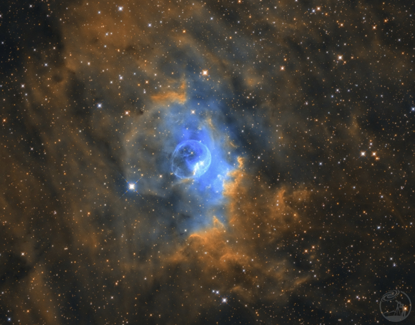 NGC7635 气泡星云 SHO