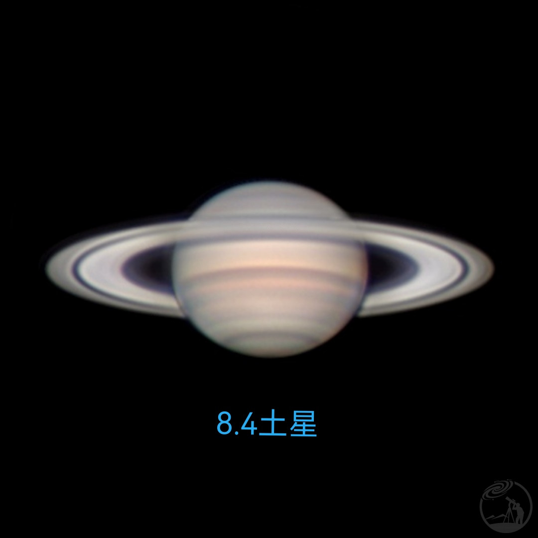 令人绝望的视宁下拍的土星