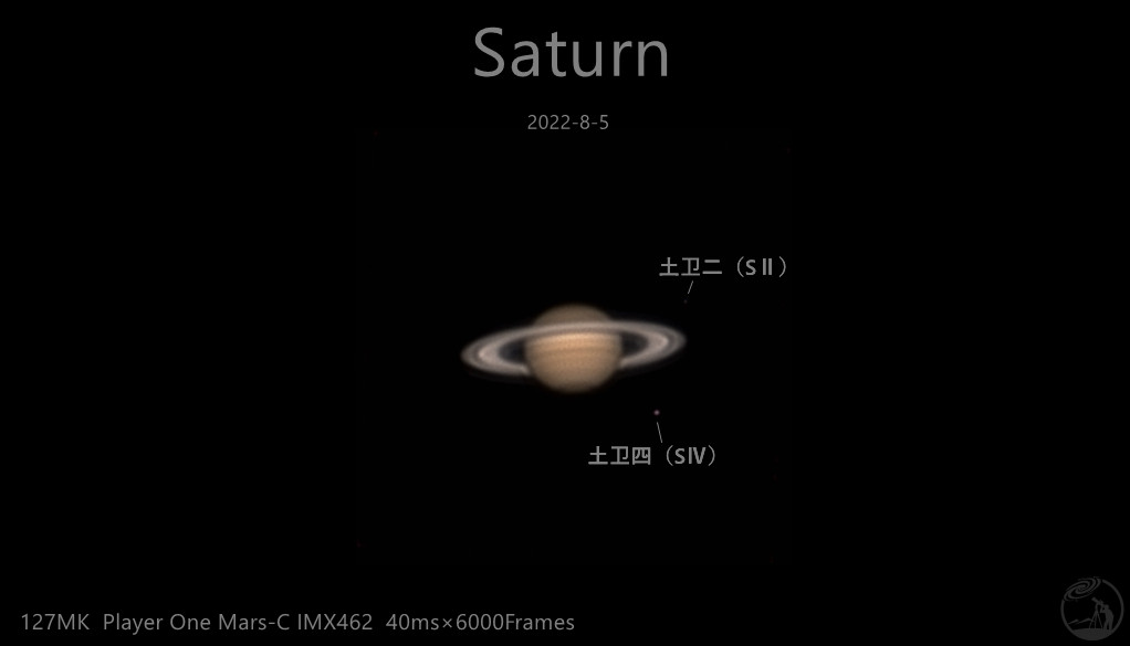 今年首拍土星