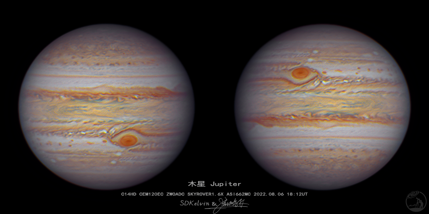 木星 Jupiter 与 大红斑