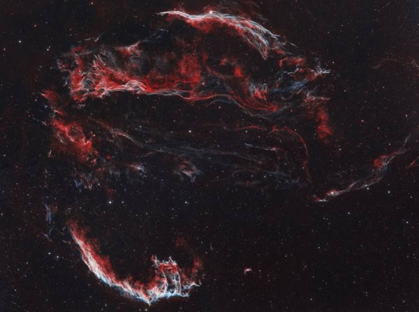 4张马赛克《面纱星云》