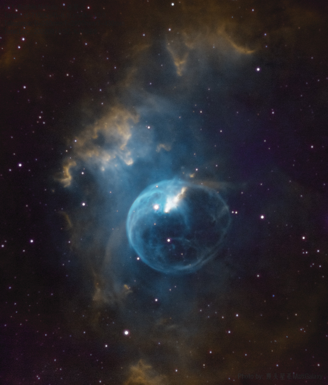 【九级深空】C11-（像头一样大的）气泡星云