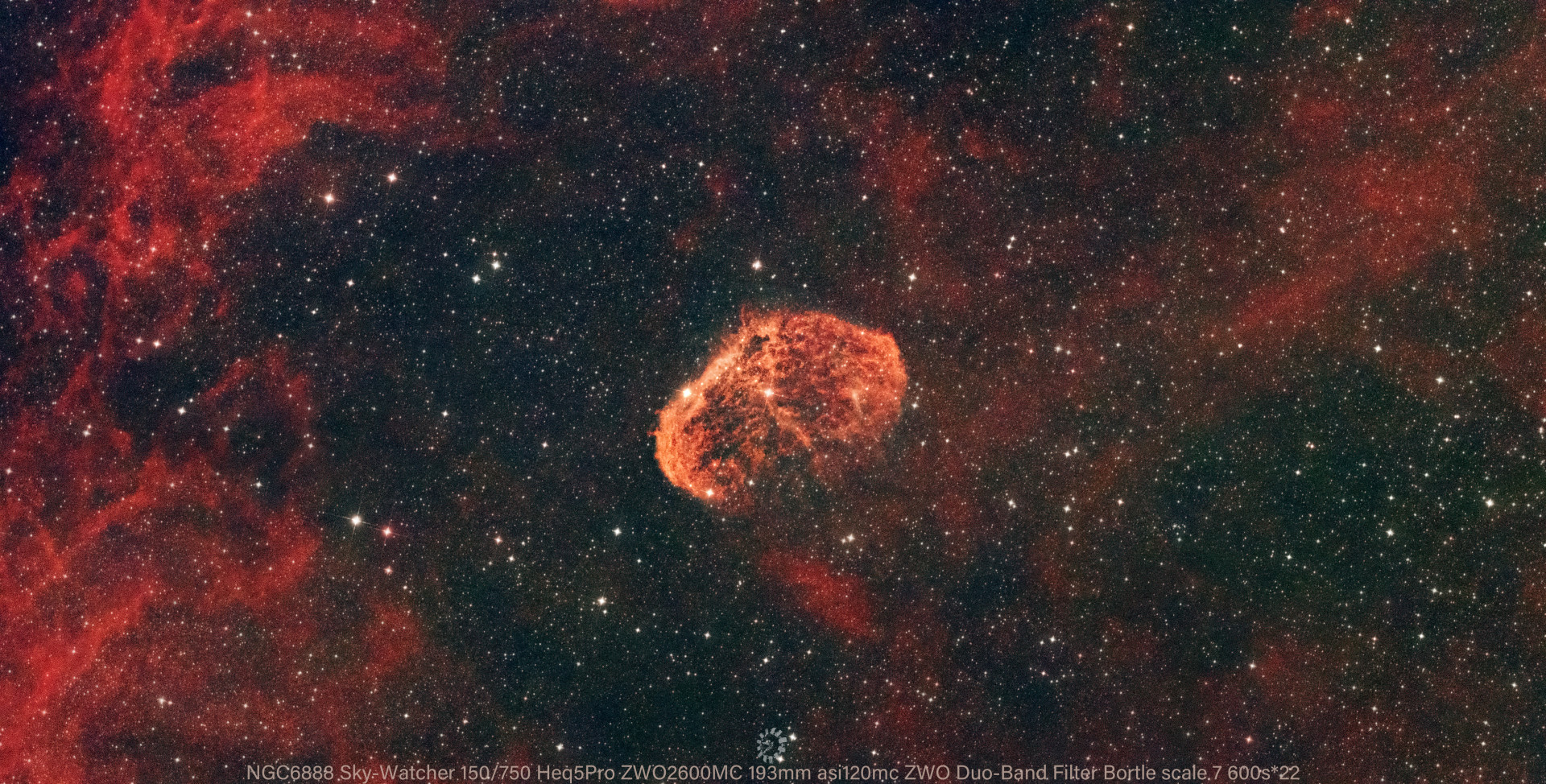 ngc6888眉月星云
