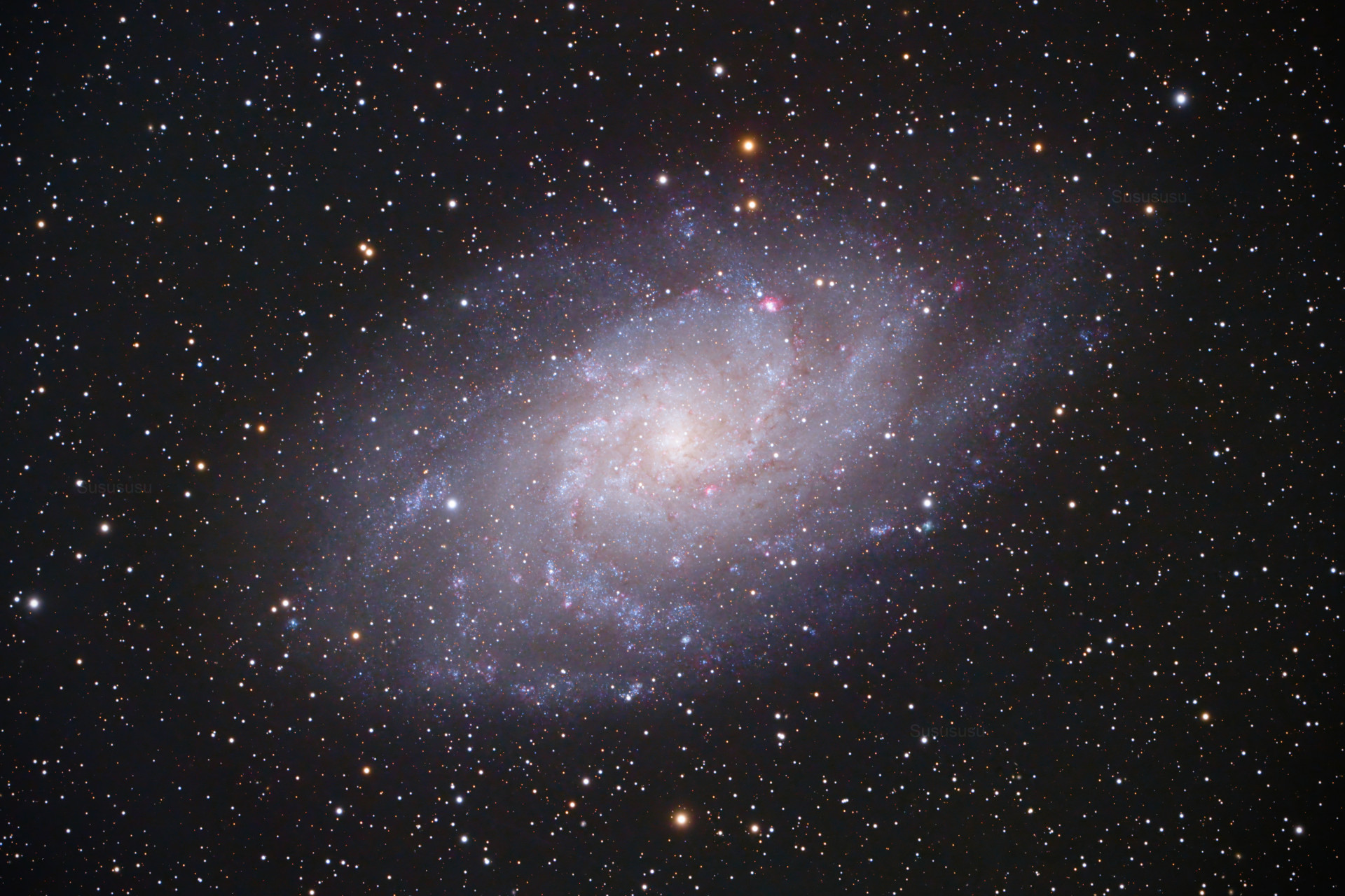 M33 大风中的风车星系